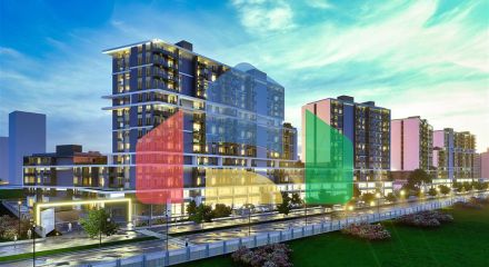 Квартири планування 1 + 1 і 2 + 1 в районі Кепез - Анталія