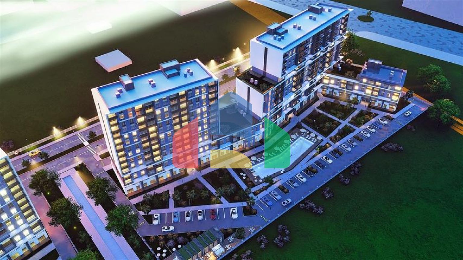 Квартири планування 1 + 1 і 2 + 1 в районі Кепез - Анталія