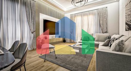 Квартира планировки 1+1 в районе Кепез - Анталия
