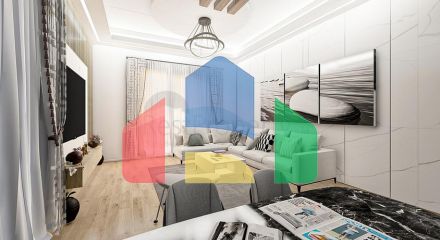 Квартира планировки 1+1 в районе Кепез - Анталия