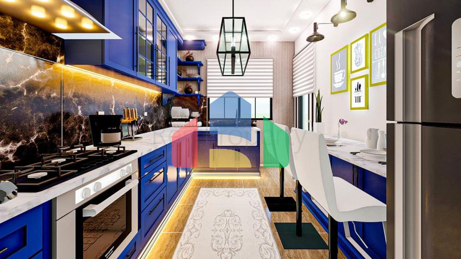 Квартира планування 1 + 1 в районі Кепез - Анталія