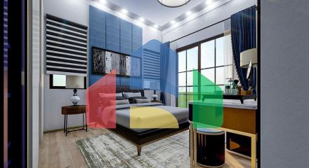 Квартира планування 1 + 1 в районі Кепез - Анталія