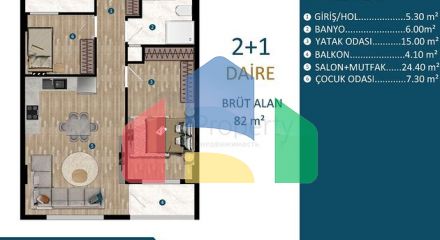 Investment project in Kepez - Antalya area