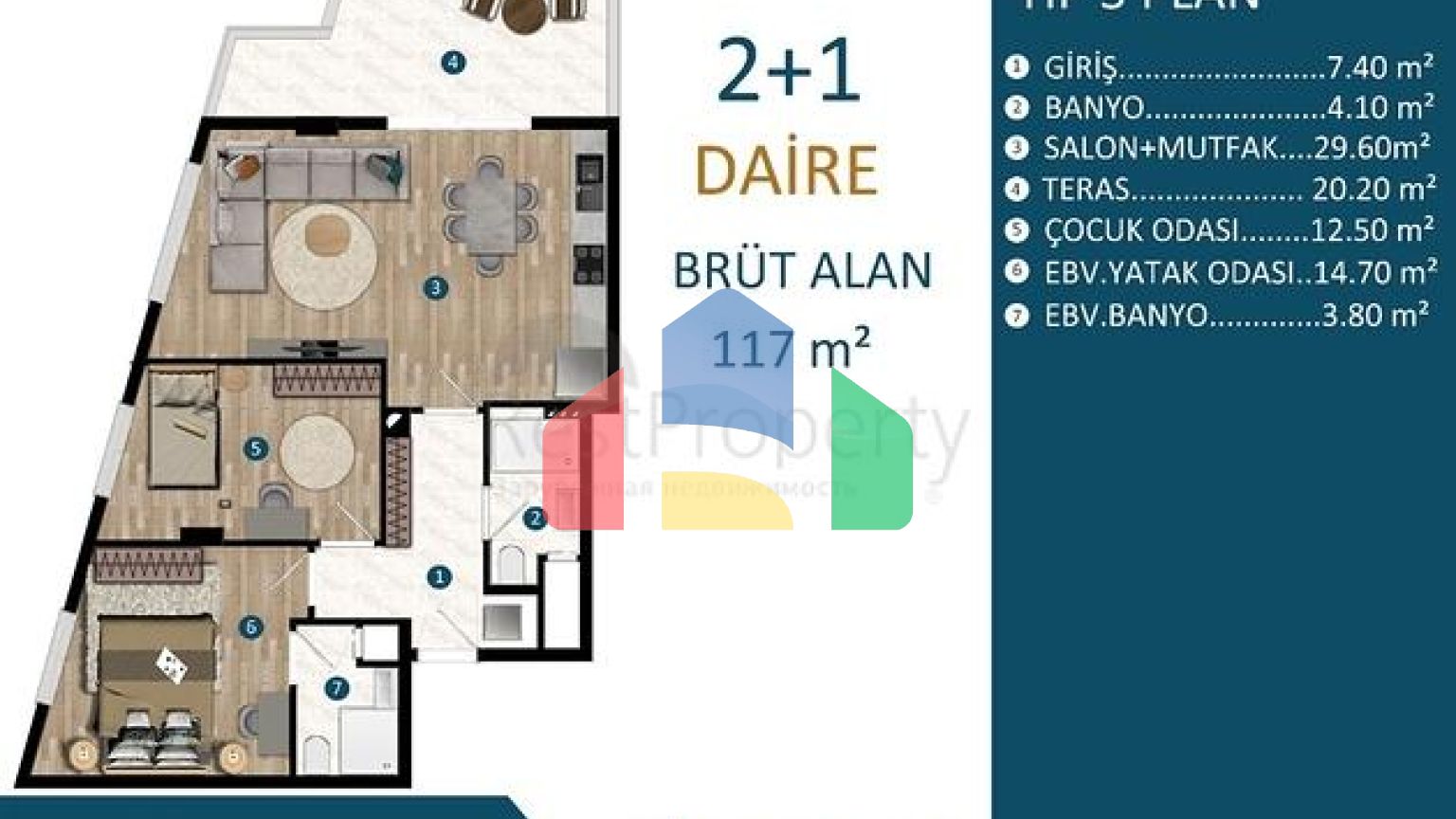 Інвестиційний проект в районі Кепез-Анталія