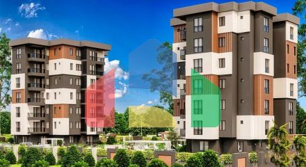 Квартири планування 1+1,2+1 в районі Кепез-Анталія