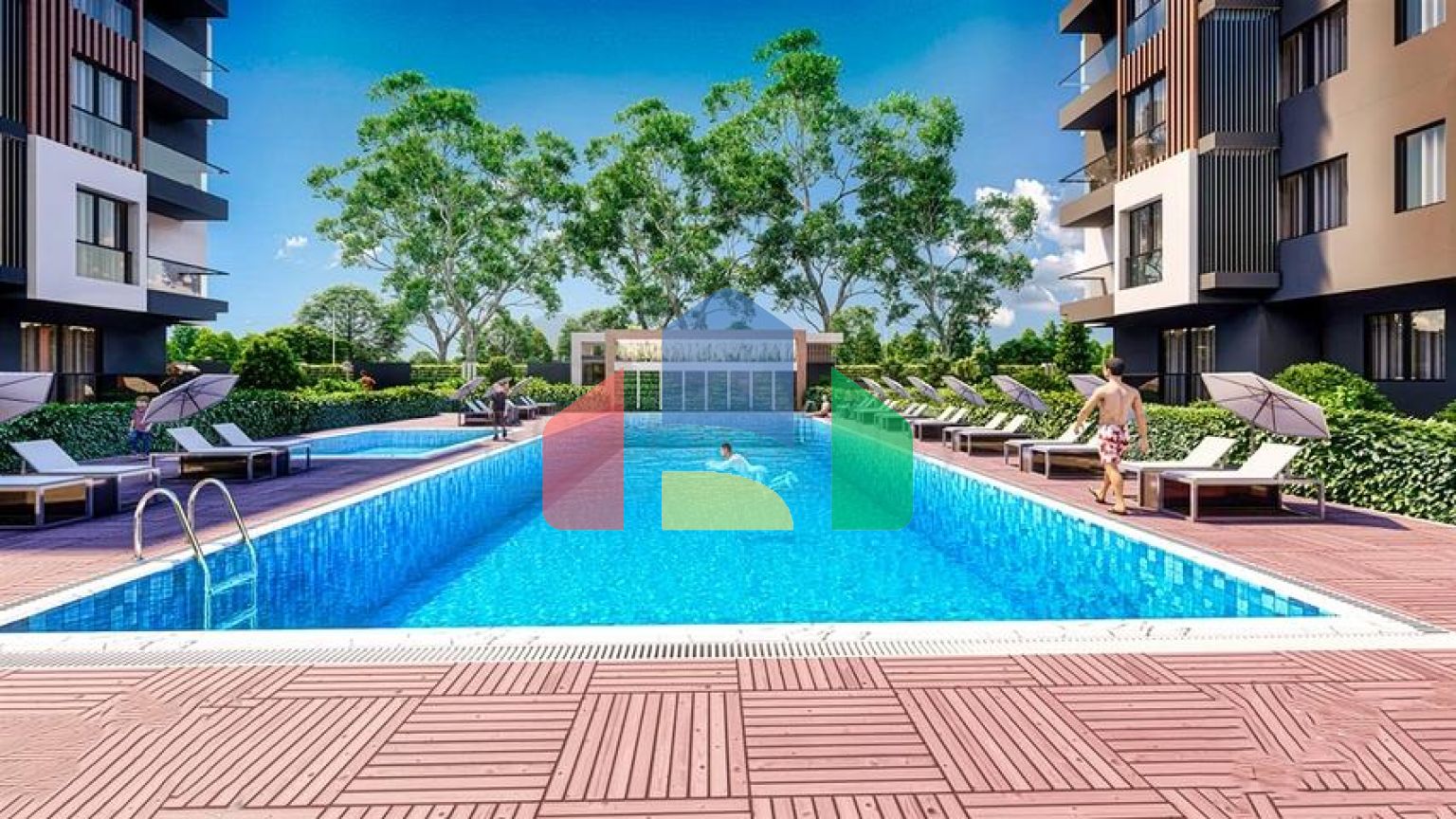 Квартири планування 1+1,2+1 в районі Кепез-Анталія