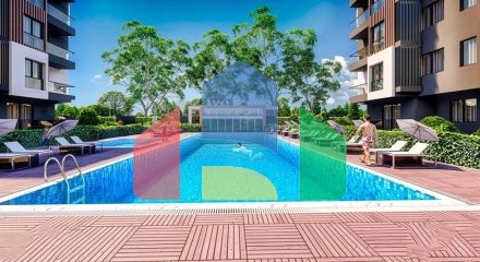 Квартири планування 1+1,2+1 в районі Кепез-Анталія