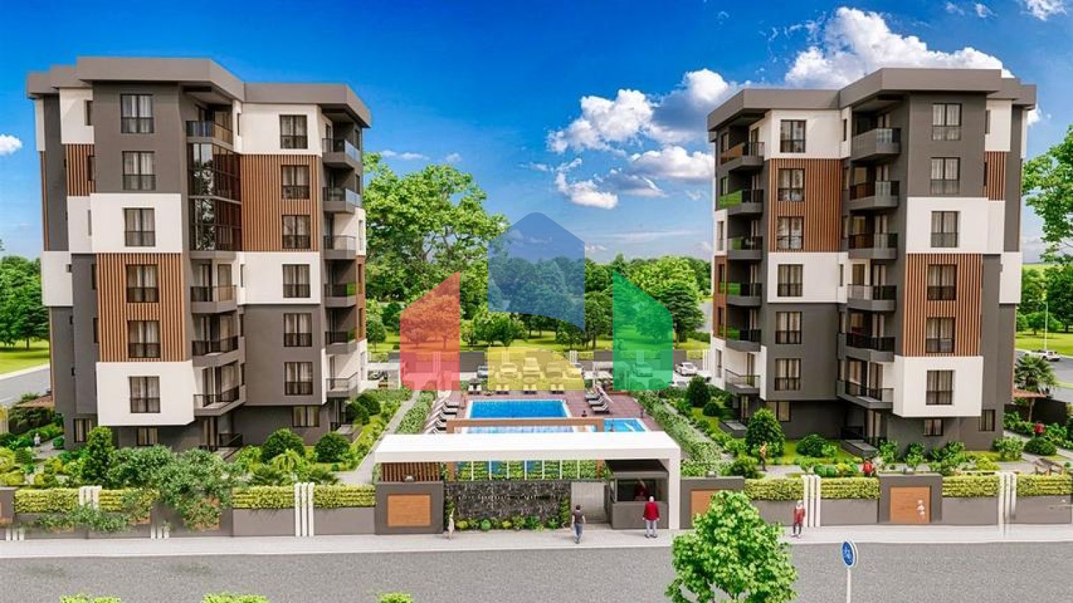 Квартири планування 1+1,2+1 в районі Кепез-Анталія