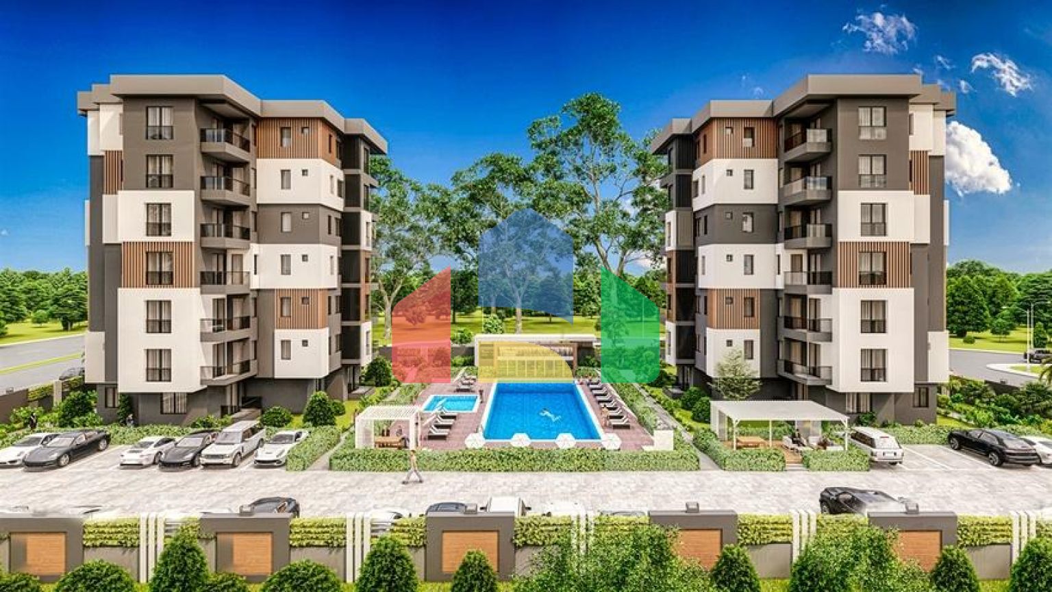 Квартири планування 1+1,2+1 в районі Кепез-Анталія