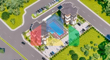 Квартири планування 1+1,2+1 в районі Кепез-Анталія