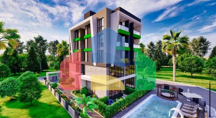 Investment project in Kepez - Antalya area