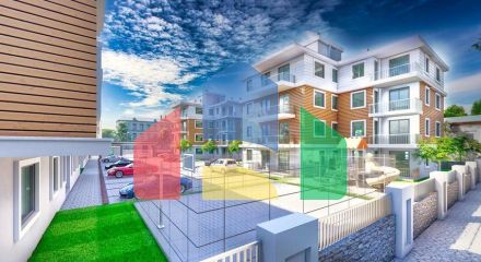 2+1 and 3+1 apartments in Kepez - Antalya area