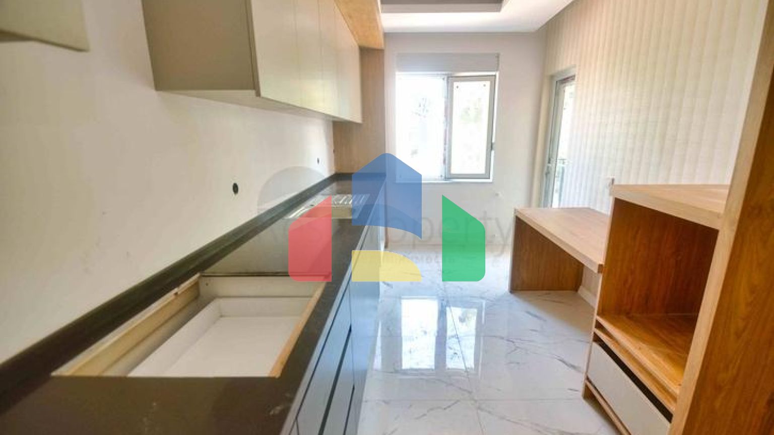 Квартира з басейном планування 2 + 1 в районі Кепез - Анталія