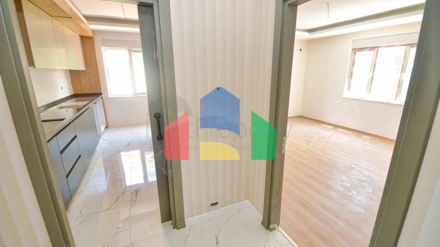 Квартира з басейном планування 2 + 1 в районі Кепез - Анталія