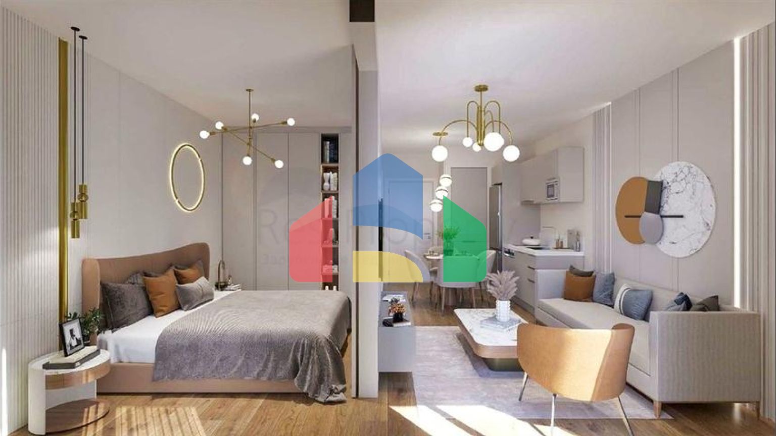 Квартиры планировки 2+1 и 3+1 в районе Кепез - Анталия