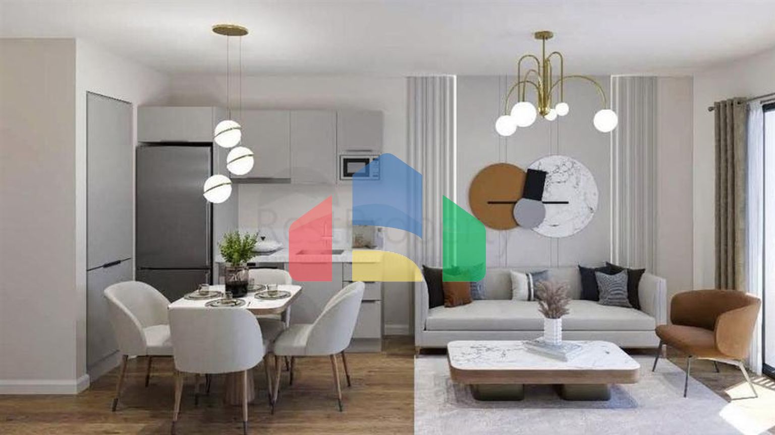 Квартиры планировки 2+1 и 3+1 в районе Кепез - Анталия