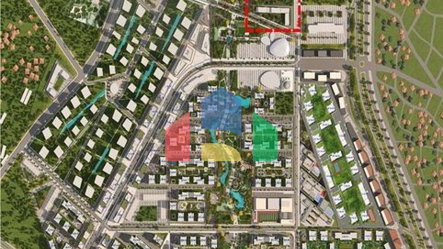 Квартиры планировки 2+1 и 3+1 в районе Кепез - Анталия