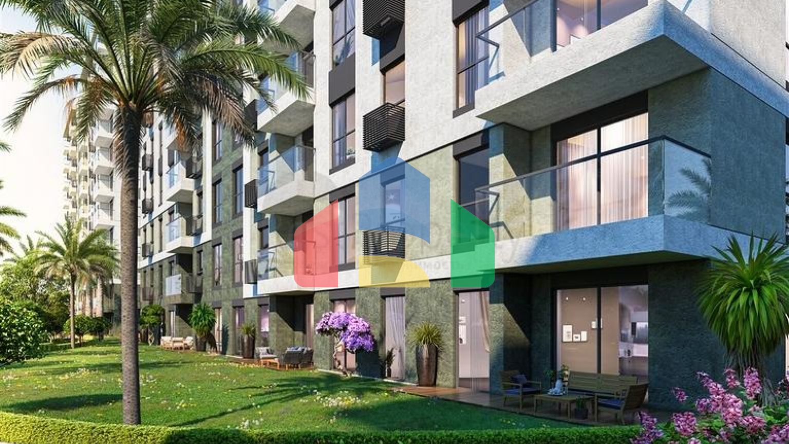 Квартиры планировки 2+1 и 3+1 в районе Кепез - Анталия