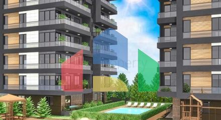 Квартиры планировки 3+1 в районе Кепез - Анталия