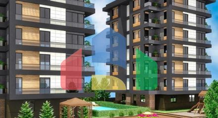 Квартиры планировки 3+1 в районе Кепез - Анталия