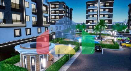 Investment project in Kepez - Antalya area