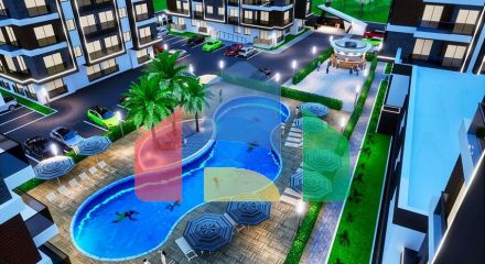 Investment project in Kepez - Antalya area