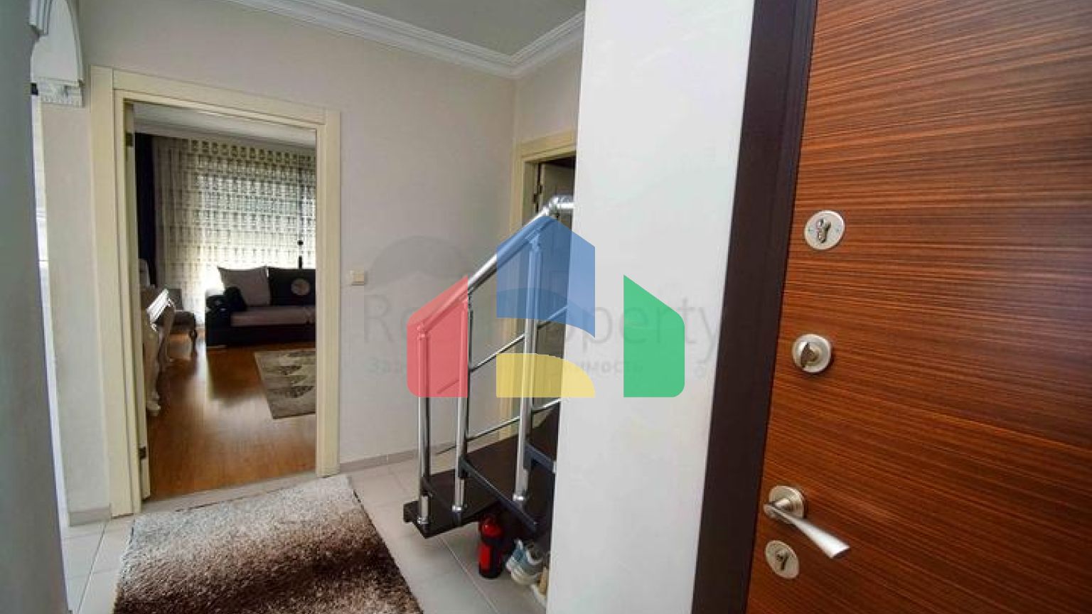 Квартира планування 4 + 1 дуплекс в районі Кепез-Анталія