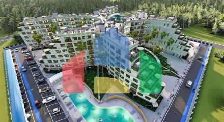 An investment project in the Zeytinlik - Antalya microdistrict