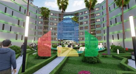 An investment project in the Zeytinlik - Antalya microdistrict