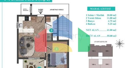 Investment project in Kepez - Antalya area
