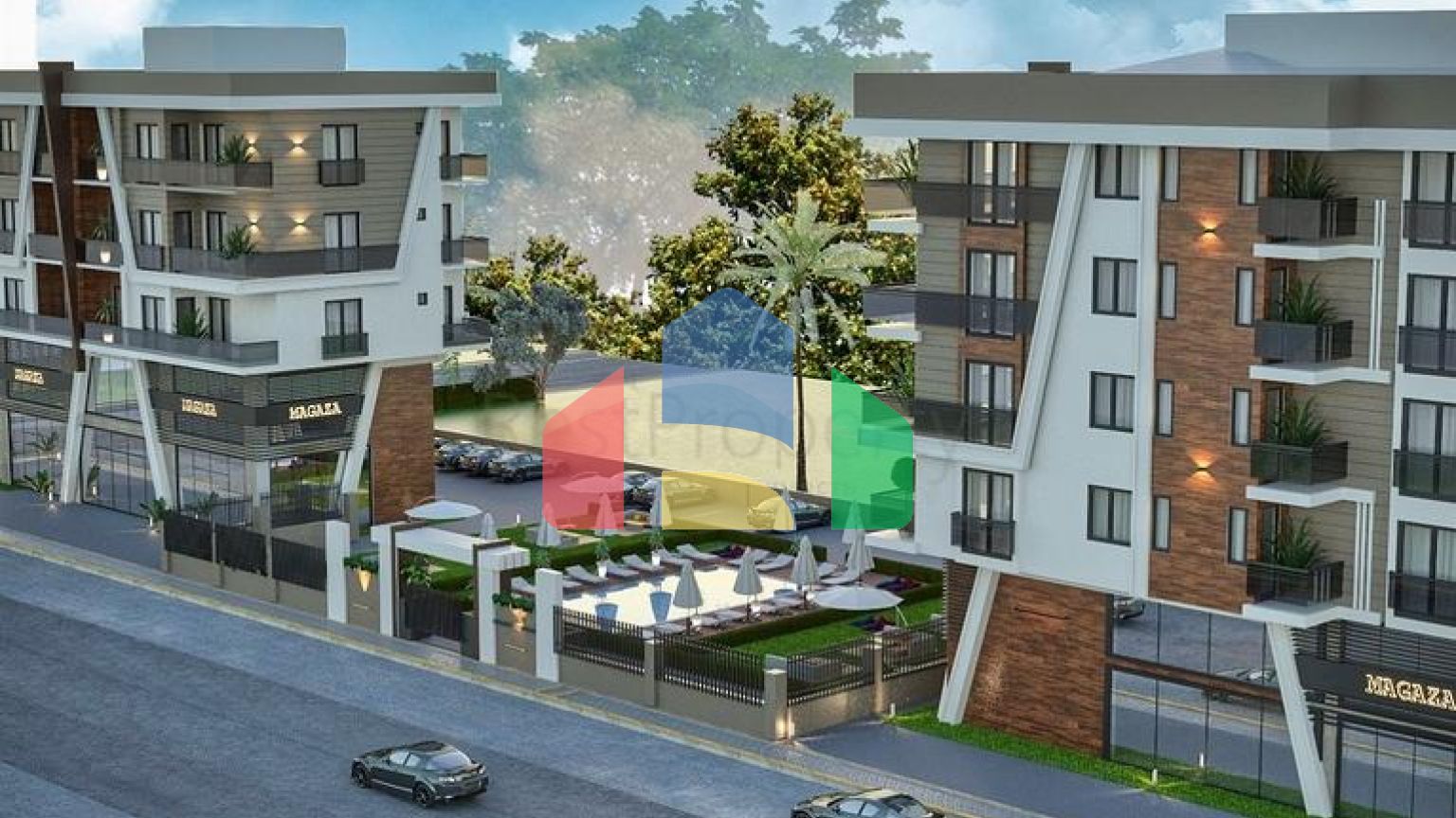 Квартири планування 2 + 1 в районі Кепез - Анталія