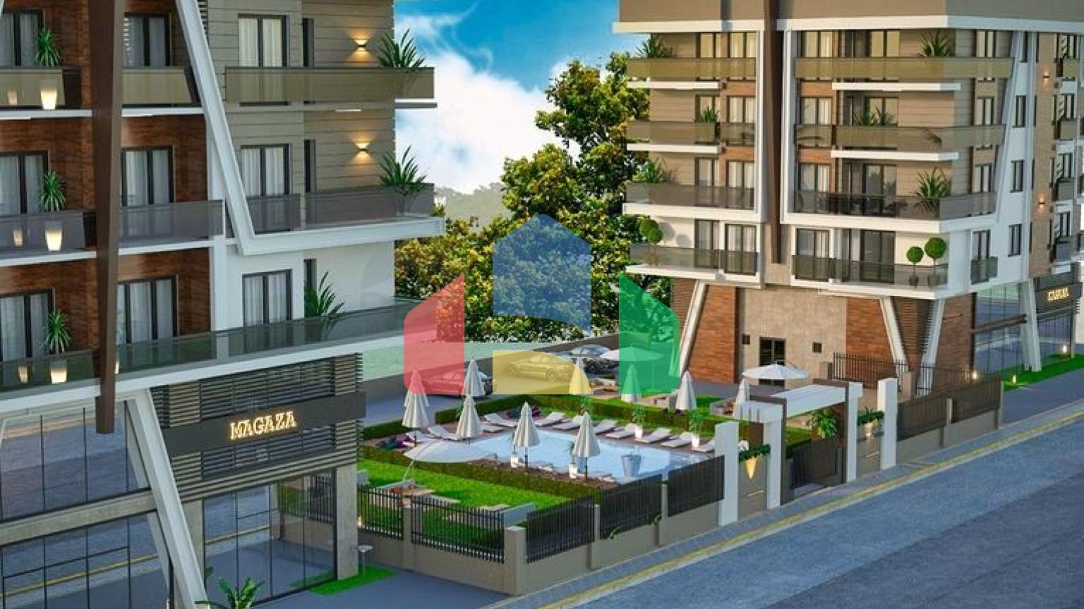 Квартири планування 2 + 1 в районі Кепез - Анталія