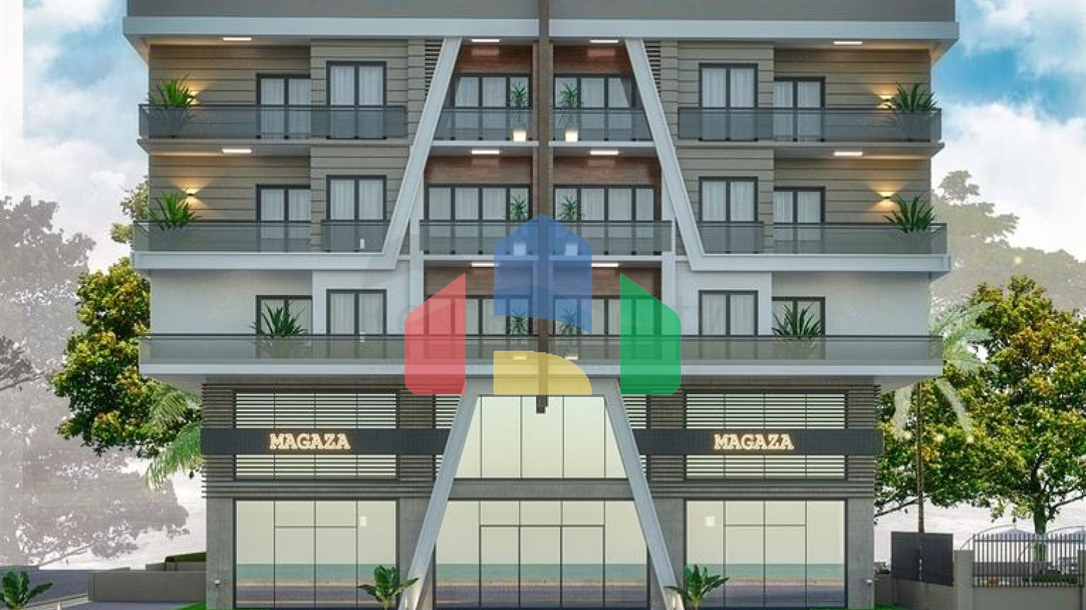 Квартири планування 2 + 1 в районі Кепез - Анталія