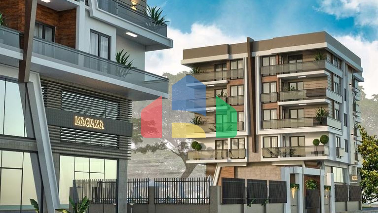 Квартири планування 2 + 1 в районі Кепез - Анталія