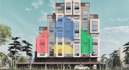 1+1 apartments in Kepez - Antalya area