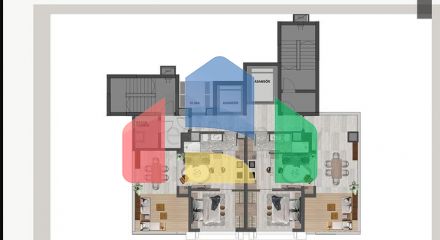 1+1 apartments in Kepez - Antalya area