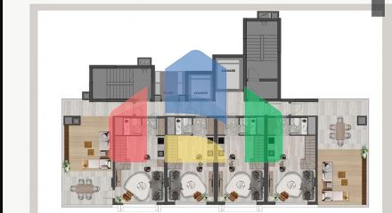 1+1 apartments in Kepez - Antalya area