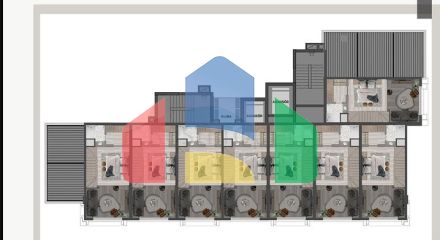 Квартири планування 1 + 1 в районі Кепез - Анталія