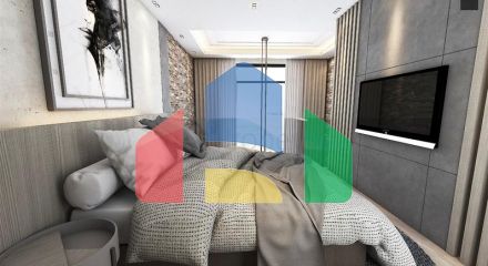 Квартири планування 1 + 1 в районі Кепез - Анталія