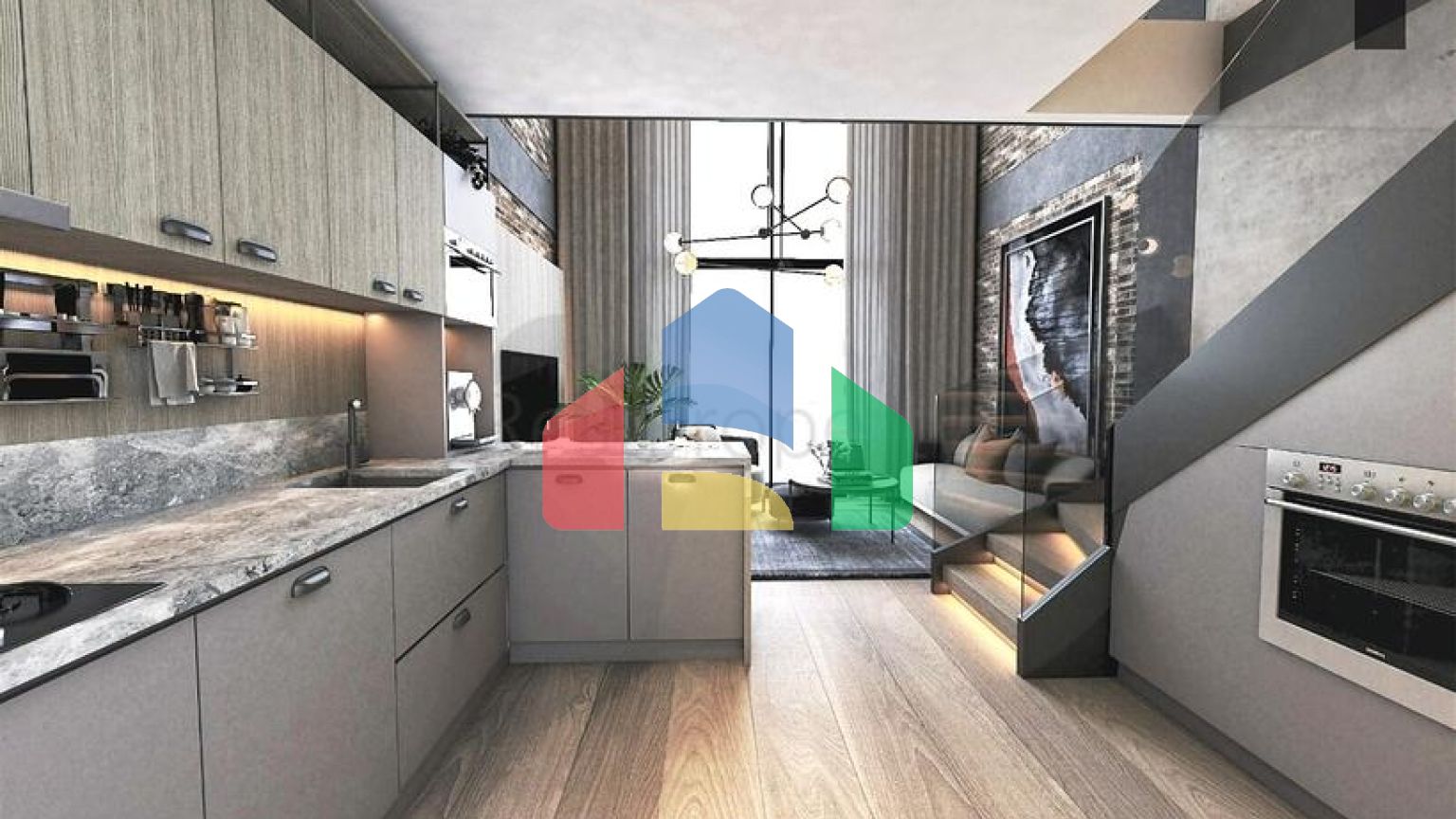 Квартири планування 1 + 1 в районі Кепез - Анталія