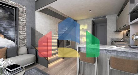 Квартири планування 1 + 1 в районі Кепез - Анталія