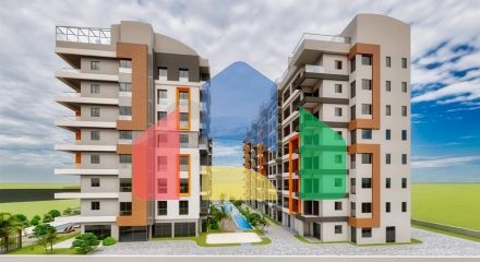 Инвестиционный  проект с уникальным видом в районе Кепез - Анталия