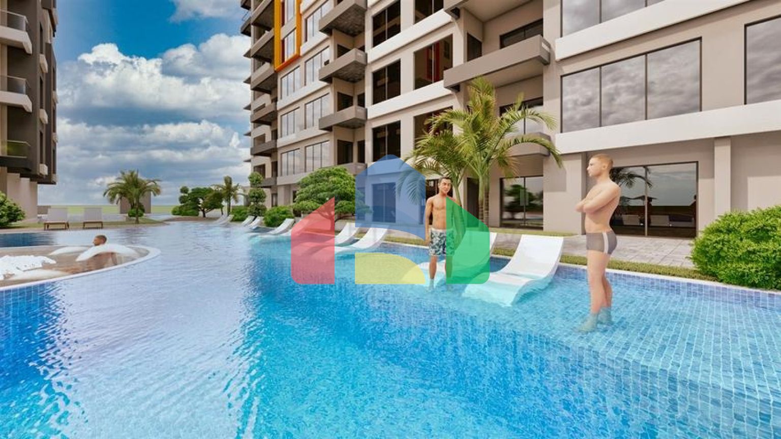 Инвестиционный  проект с уникальным видом в районе Кепез - Анталия