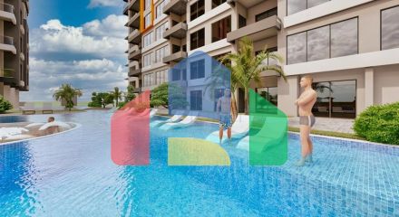 Инвестиционный  проект с уникальным видом в районе Кепез - Анталия