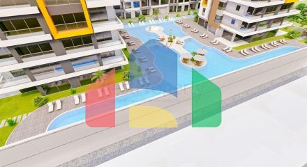 Инвестиционный  проект с уникальным видом в районе Кепез - Анталия