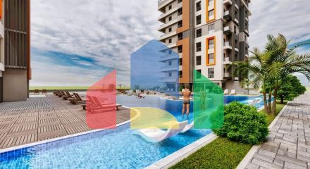 Инвестиционный  проект с уникальным видом в районе Кепез - Анталия