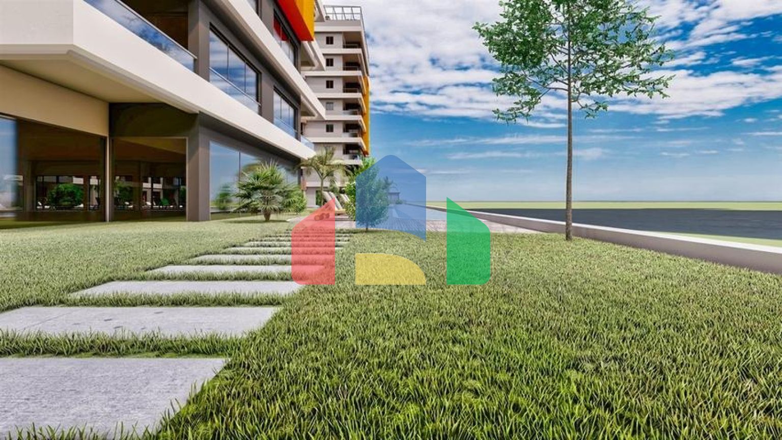 Инвестиционный  проект с уникальным видом в районе Кепез - Анталия