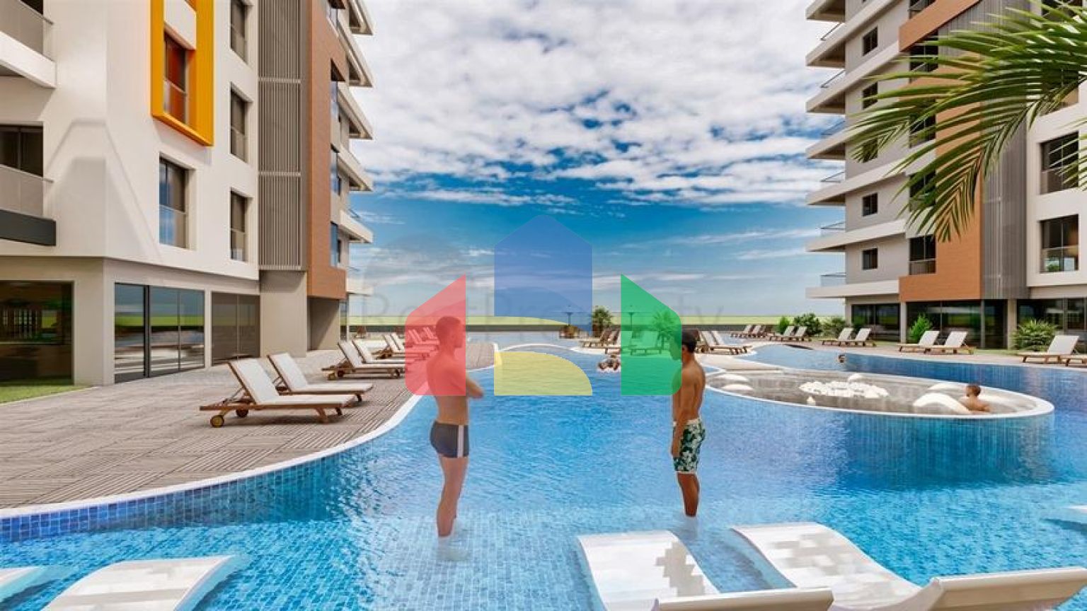 Инвестиционный  проект с уникальным видом в районе Кепез - Анталия