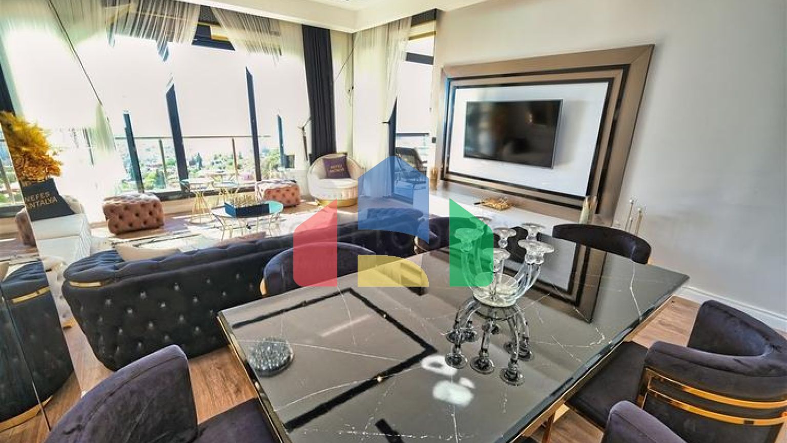 Инвестиционный  проект с уникальным видом в районе Кепез - Анталия