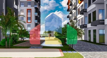 Инвестиционный  проект с уникальным видом в районе Кепез - Анталия